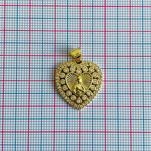 DIJE ✦ CORAZÓN DE JESÚS EN RODIO 