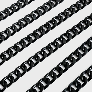 CADENA ✦ BARBADA EN ALUMINIO 10MM
