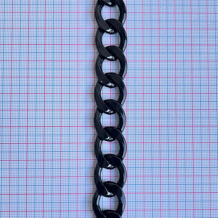 CADENA ✦ BARBADA EN ALUMINIO 20MM 2