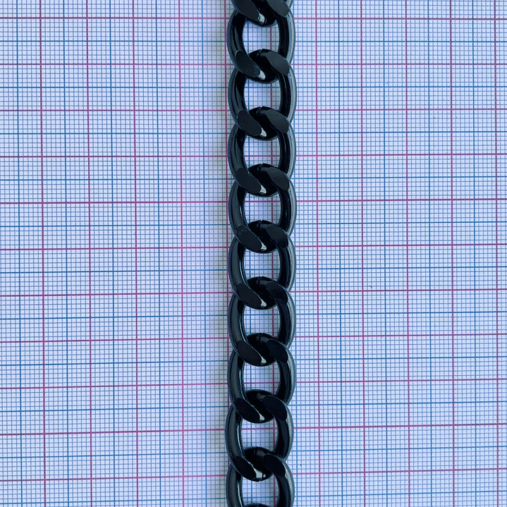 CADENA ✦ BARBADA EN ALUMINIO 15MM 2