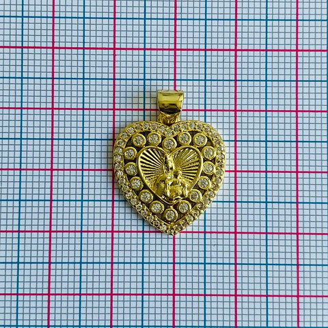 DIJE ✦ VIRGEN DEL CARMEN EN RODIO 18*20 MM