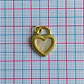 DIJE ✦ CORAZON EN RODIO 14*17 MM - Miniatura 2