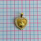 DIJE ✦ SAGRADO CORAZÓN DE JESÚS EN RODIO 18*20 MM - Miniatura 2