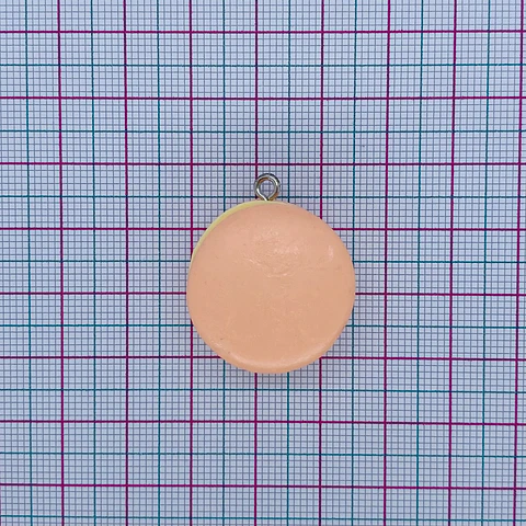 Dije Macarrón • Fimo • 25x27 mm