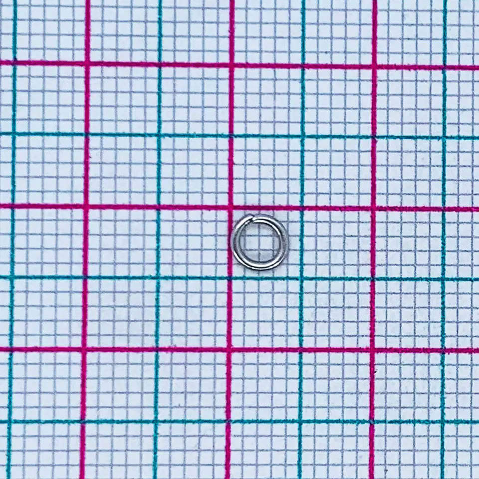Argolla Gruesa • Acero • 4x4 mm 2