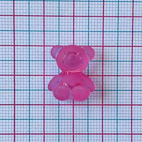 Oso hielo • Plástico • 18x15 mm