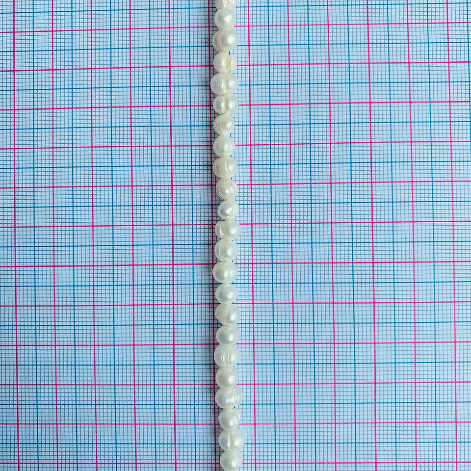 Perla de rio • 6x5 mm 2