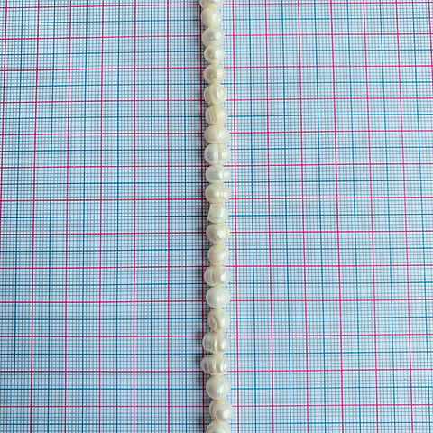 Perla de rio • 6x7 mm