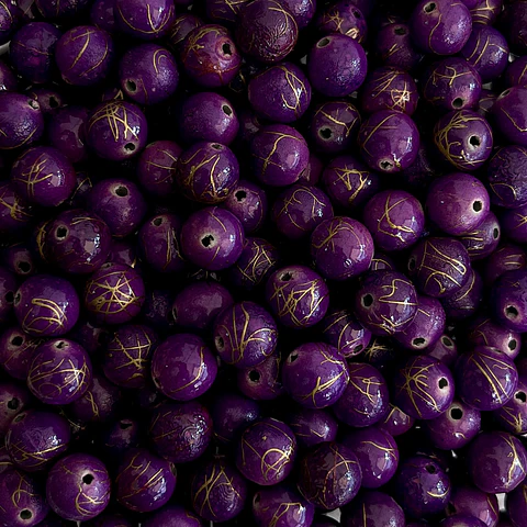 Bola Lurex • Plástica • 10 mm