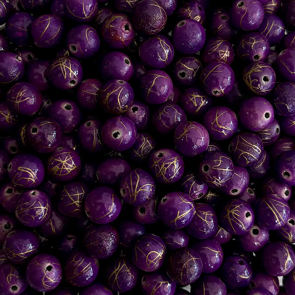 Bola Lurex • Plástica • 10 mm 1