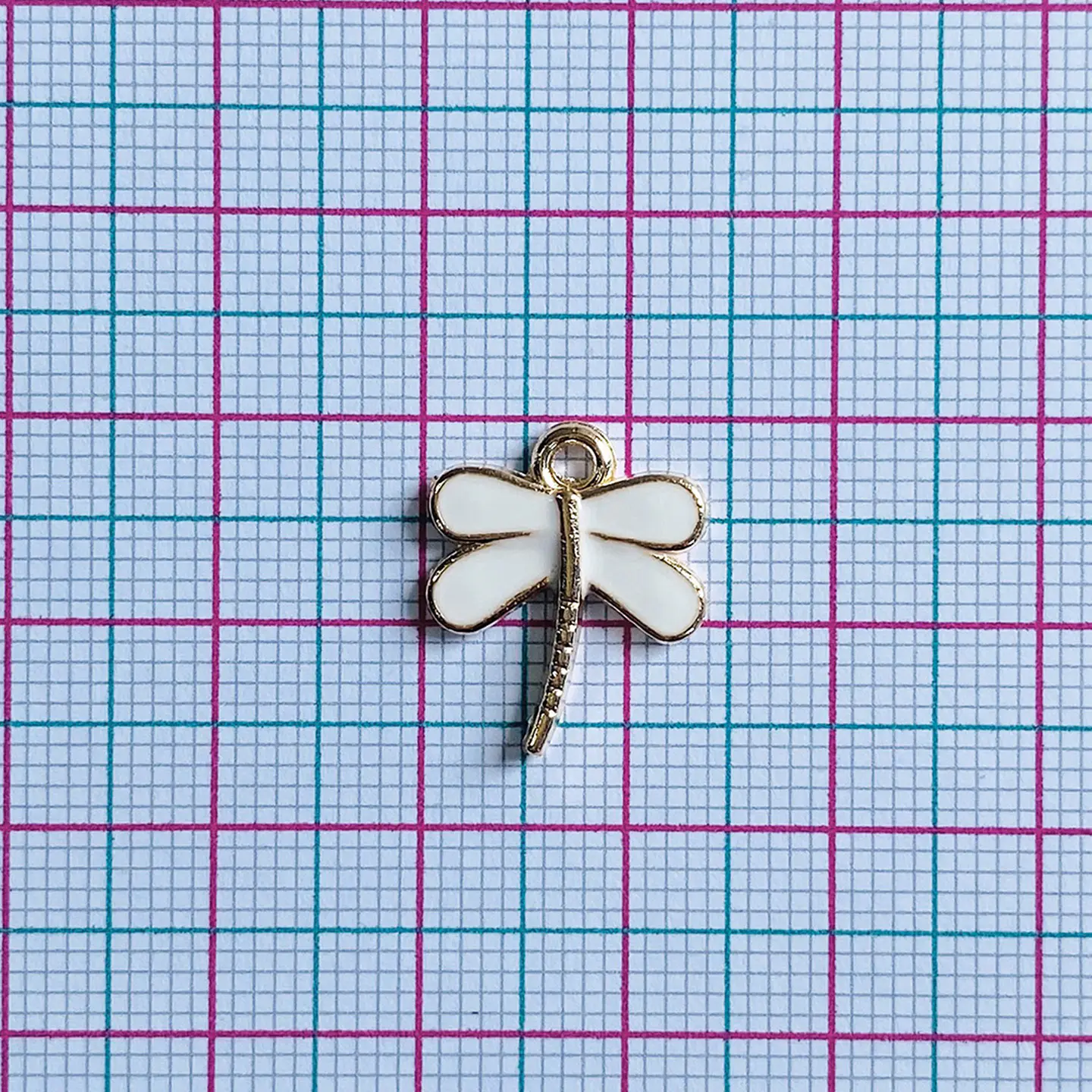 Dije Libélula Dorada • Zamak • 17x14 mm 2
