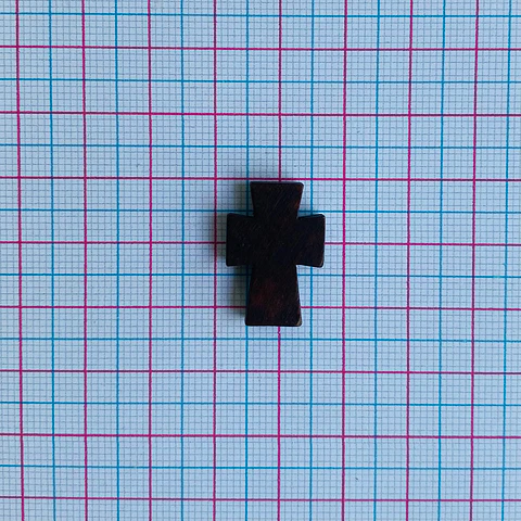 Cruz • Madera • 17x23 mm