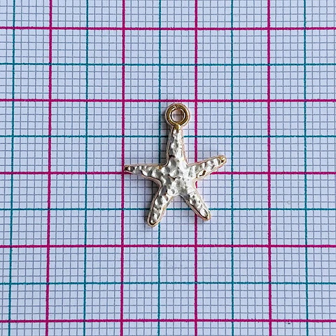 Dije Estrella de Mar Resina • Zamak • 17x14 mm