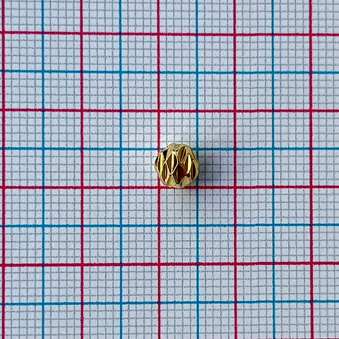 Balin Diamantado • Rodio • 6mm