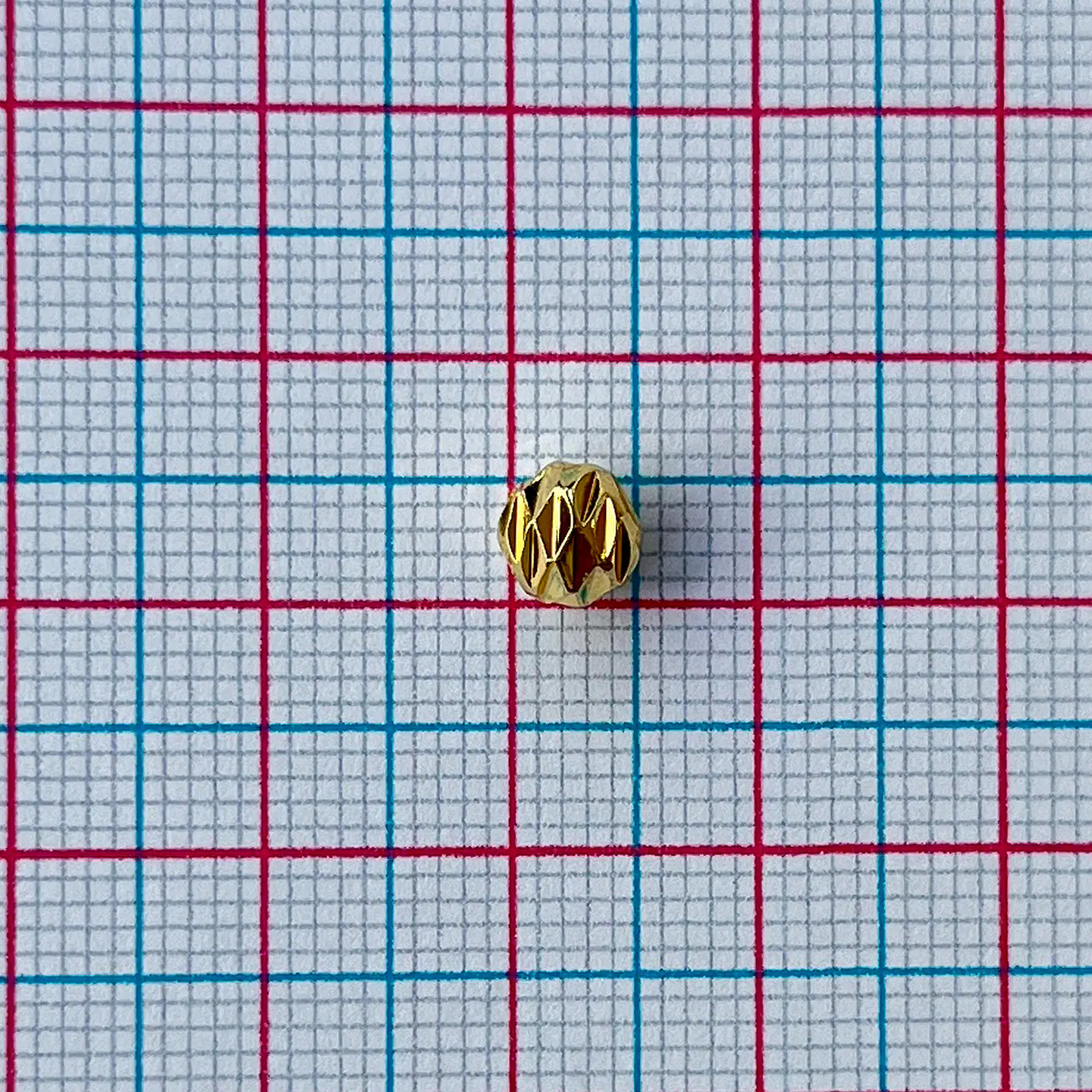 Balin Diamantado • Rodio • 6mm 2