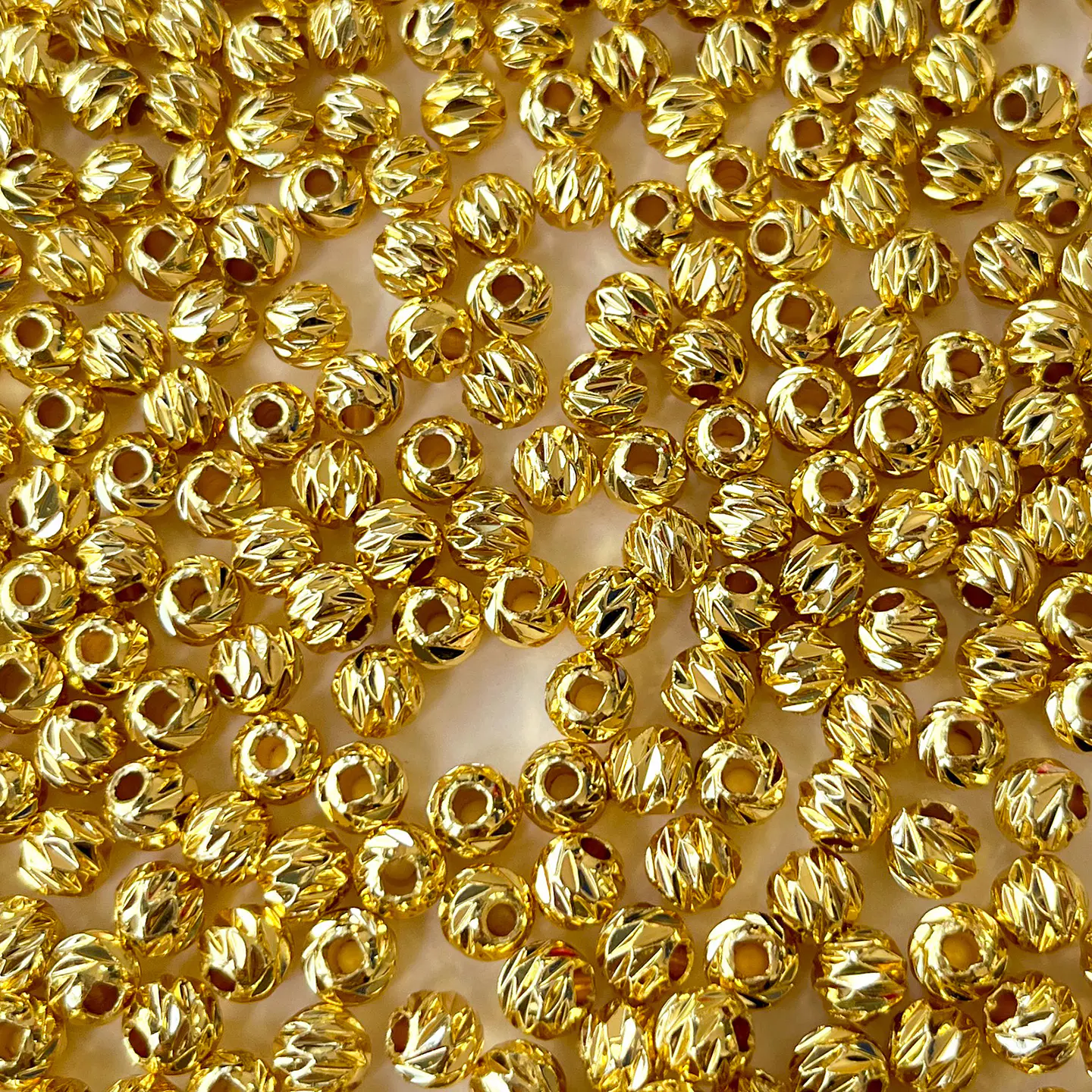 Balin Diamantado • Rodio • 6mm 1