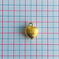 Dije Corazón Burbuja • Baño de Oro • 12x16 mm - thumbnail 2
