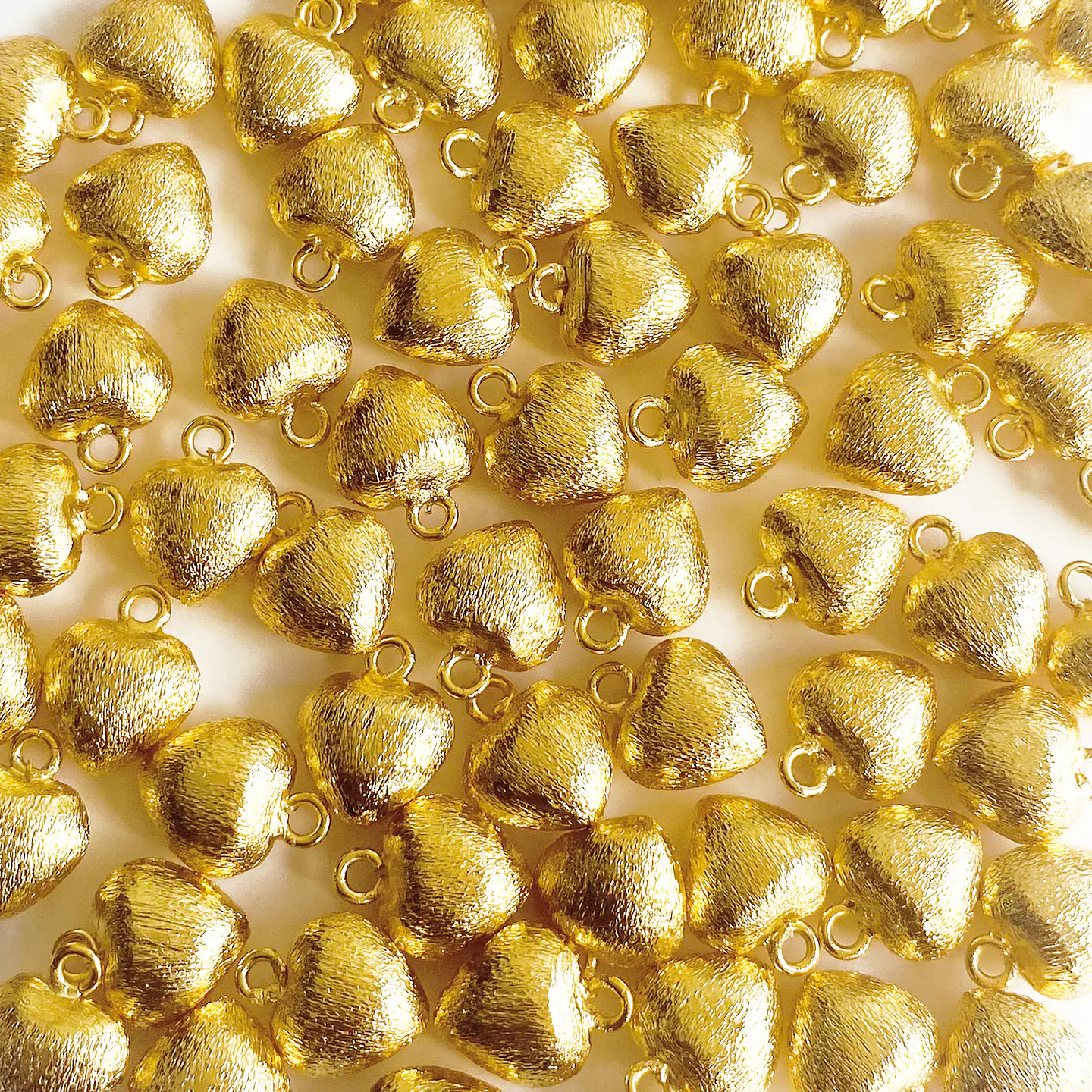 Dije Corazón Burbuja • Baño de Oro • 12x16 mm 1