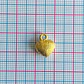 Dije Corazón Burbuja • Baño de Oro • 10x13 mm - Miniatura 2
