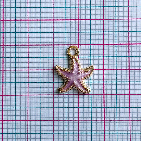 Dije Estrella de Mar • Zamak • 20x16 mm