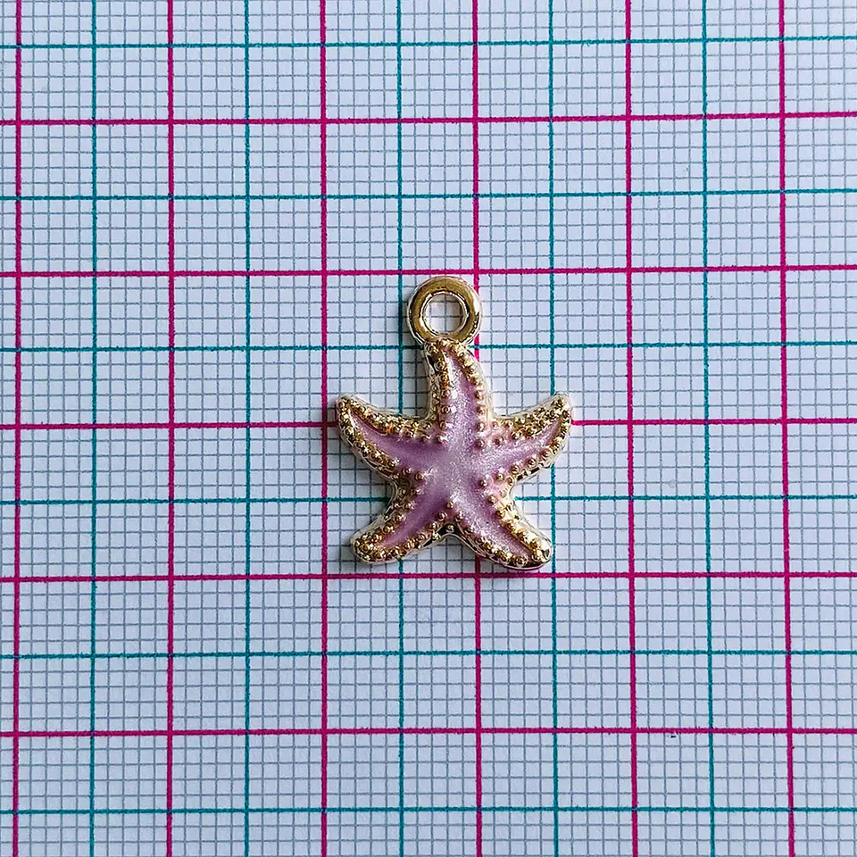 Dije Estrella de Mar • Zamak • 20x16 mm 2