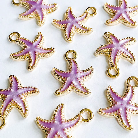 Dije Estrella de Mar • Zamak • 20x16 mm