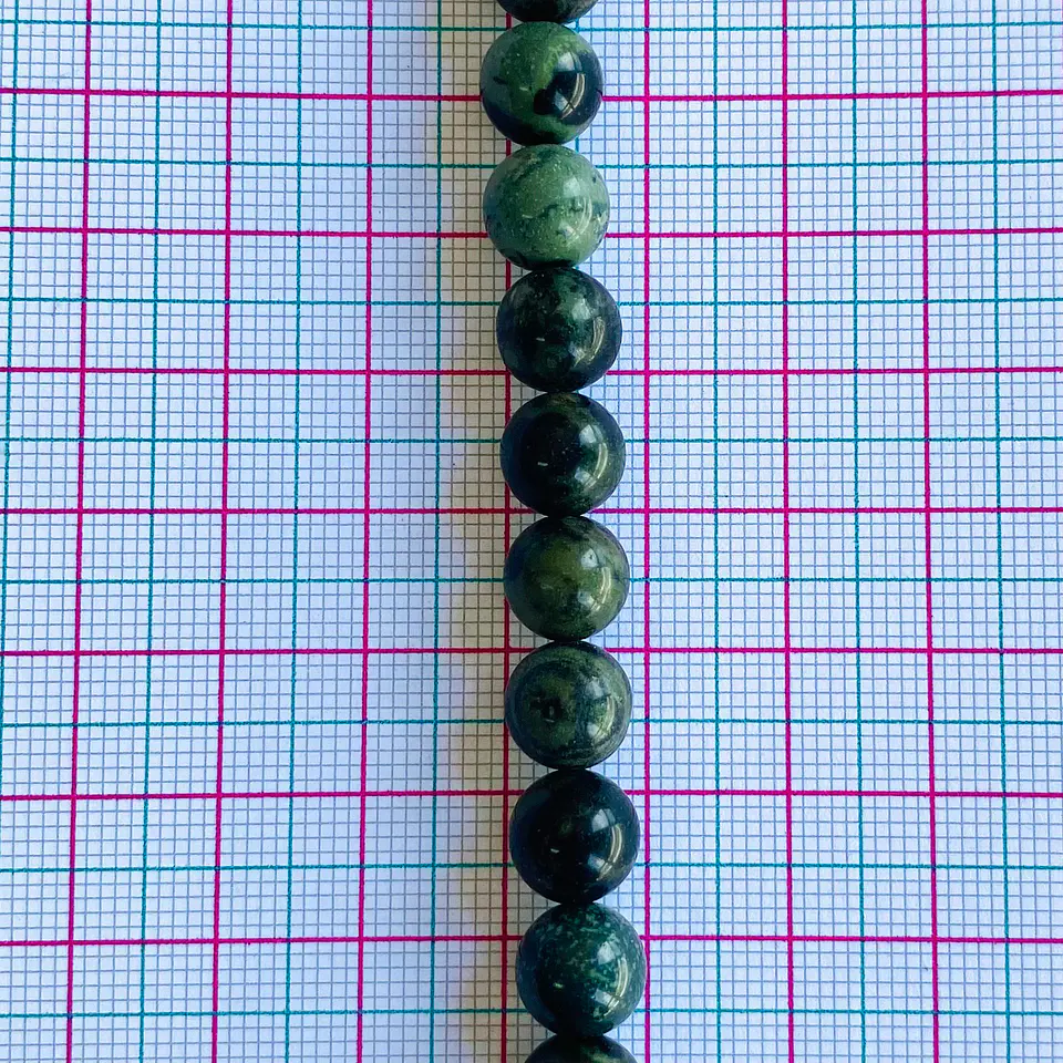 Jaspe Verde • Piedra Natural • 6 mm 2