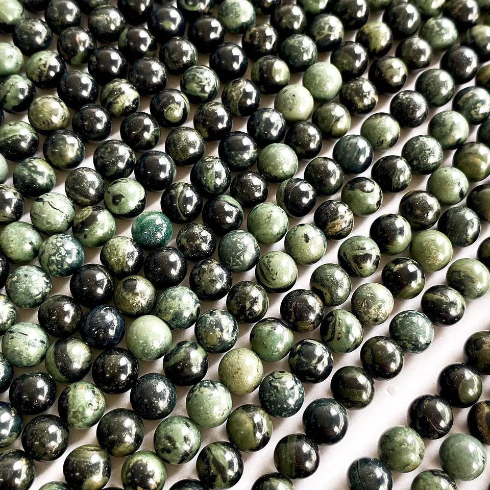 Jaspe Verde • Piedra Natural • 8 mm 1