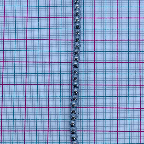 Balin plateado • Acerina • 3 mm