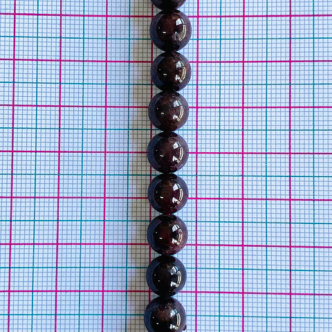 Granate • Piedra Natural • 6 mm