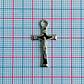 Dije Cruz • Zamak Resina • 12x25 mm - Miniatura 2