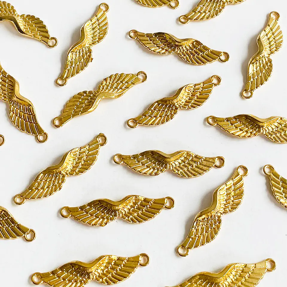 Separador Alas • Baño de Oro • 35x10 mm                                     1