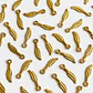 Dije de Pluma Pequeña • Baño de Oro • 4x15 mm                                       - thumbnail 1
