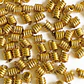 Separador Tubular Espiral • Baño de Oro • 10x8 mm - Miniatura 1