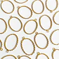 Dije de Marco Ovalado Entorchado • Baño de Oro • 28x42 mm - thumbnail 1