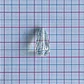 Dije Gota Facetado • Acrílico • 10x20 mm - Miniatura 2