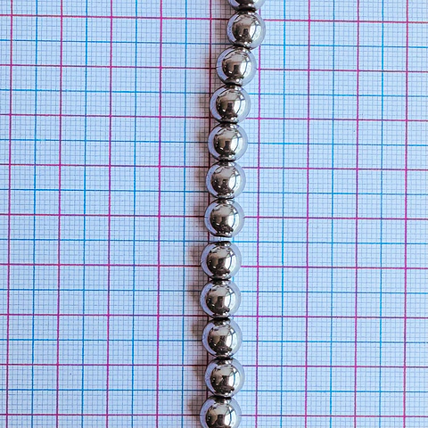 Balin Plateado • Acerina • 8 mm