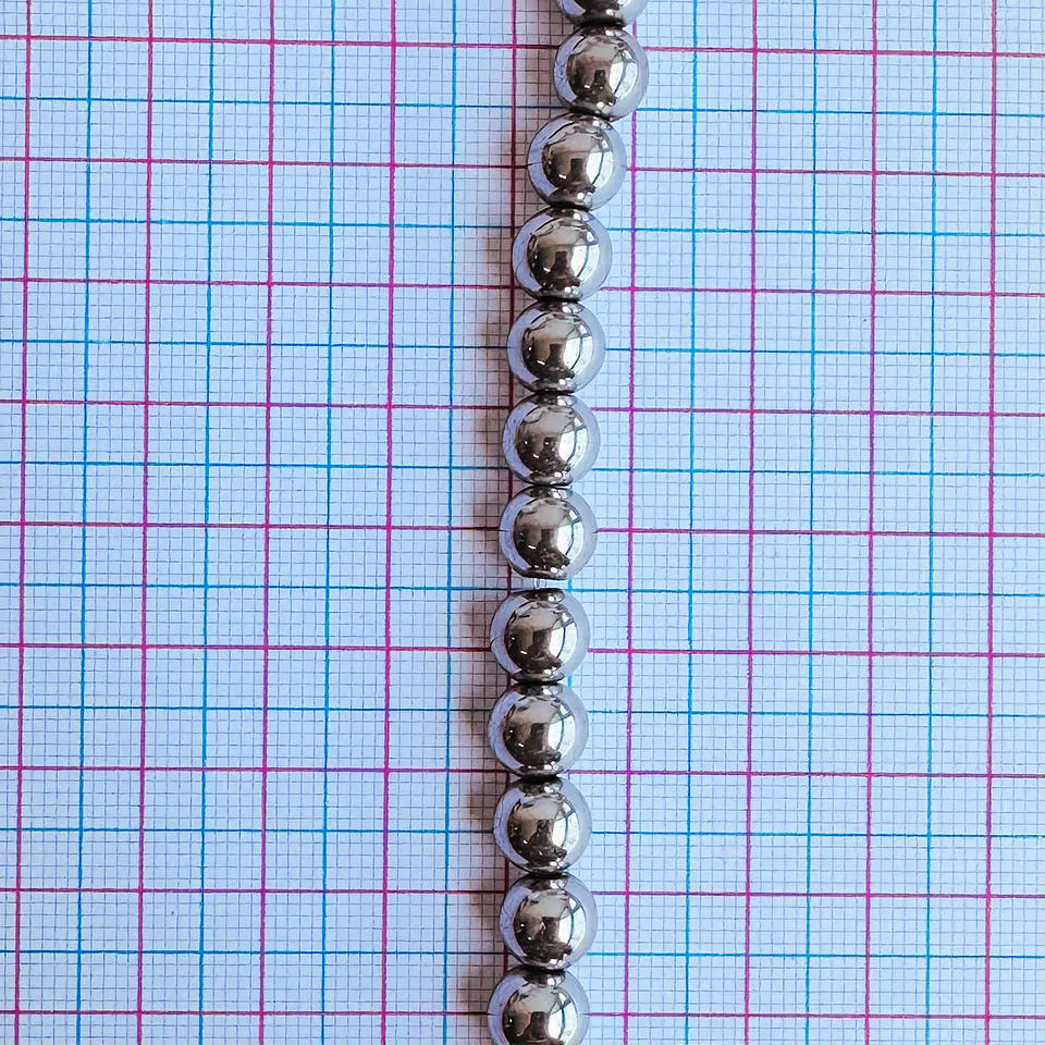 Balin Plateado • Acerina • 8 mm 2