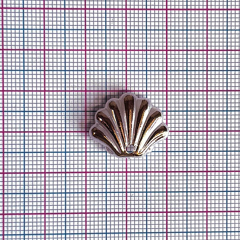 Separador Concha Marina • Plástico • 20x16 mm