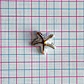 Separador Estrella de Mar • Plástica • 15X15 mm - Miniatura 2