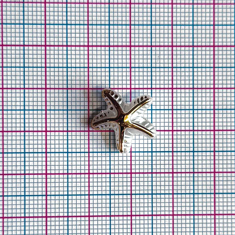 Separador Estrella de Mar • Plástica • 15X15 mm 2