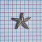 Dije de Estrella de Mar • Plástica • 24x22 mm - Miniatura 2