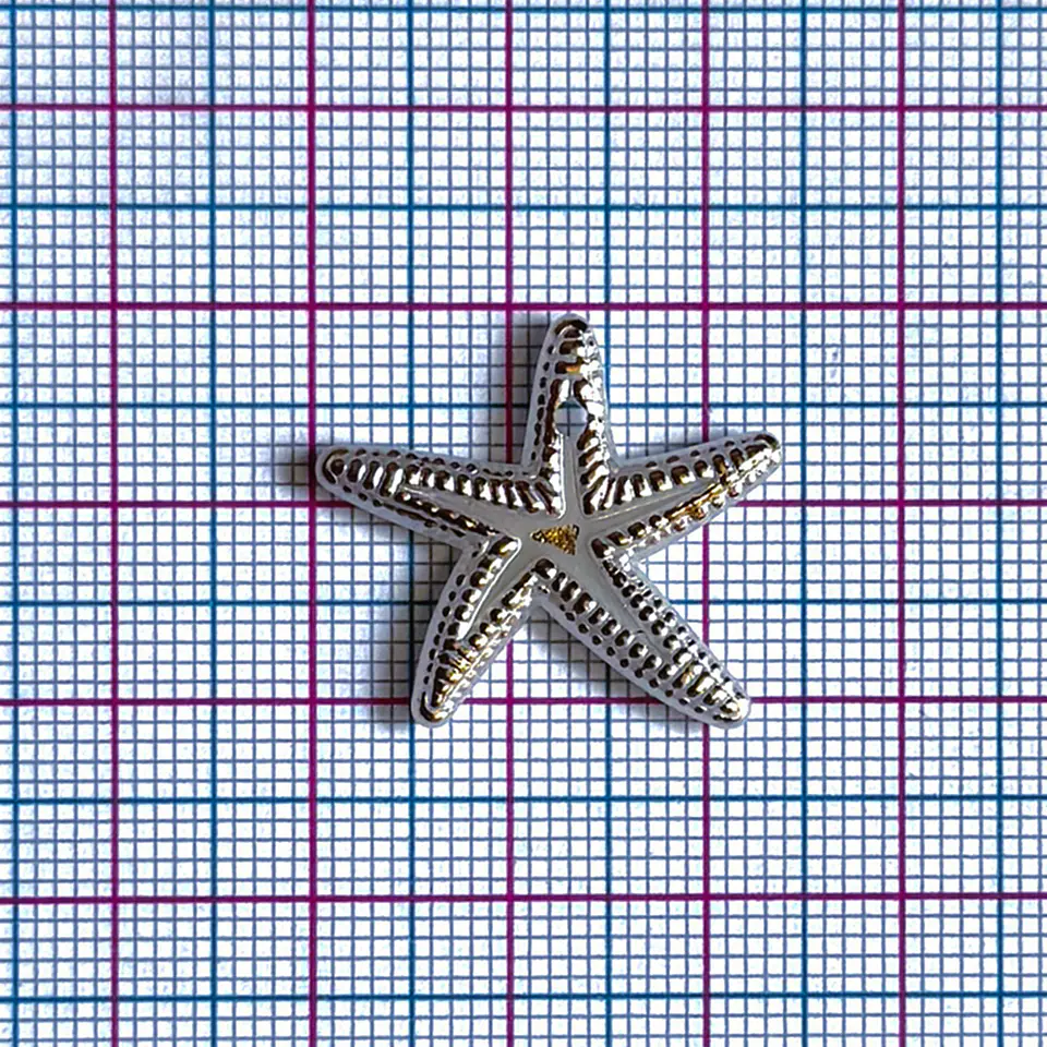Dije de Estrella de Mar • Plástica • 24x22 mm 2