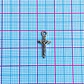Dije Crucifijo de Jesús Mini • Zamak • 8x16 mm - Miniatura 2