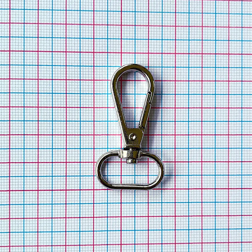 Broche Mosquetón • Zamak • 28x48 mm 2