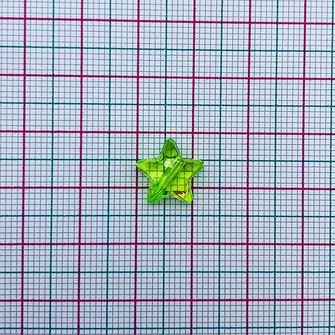 Separador Estrella • Acrílica • 12x12 mm