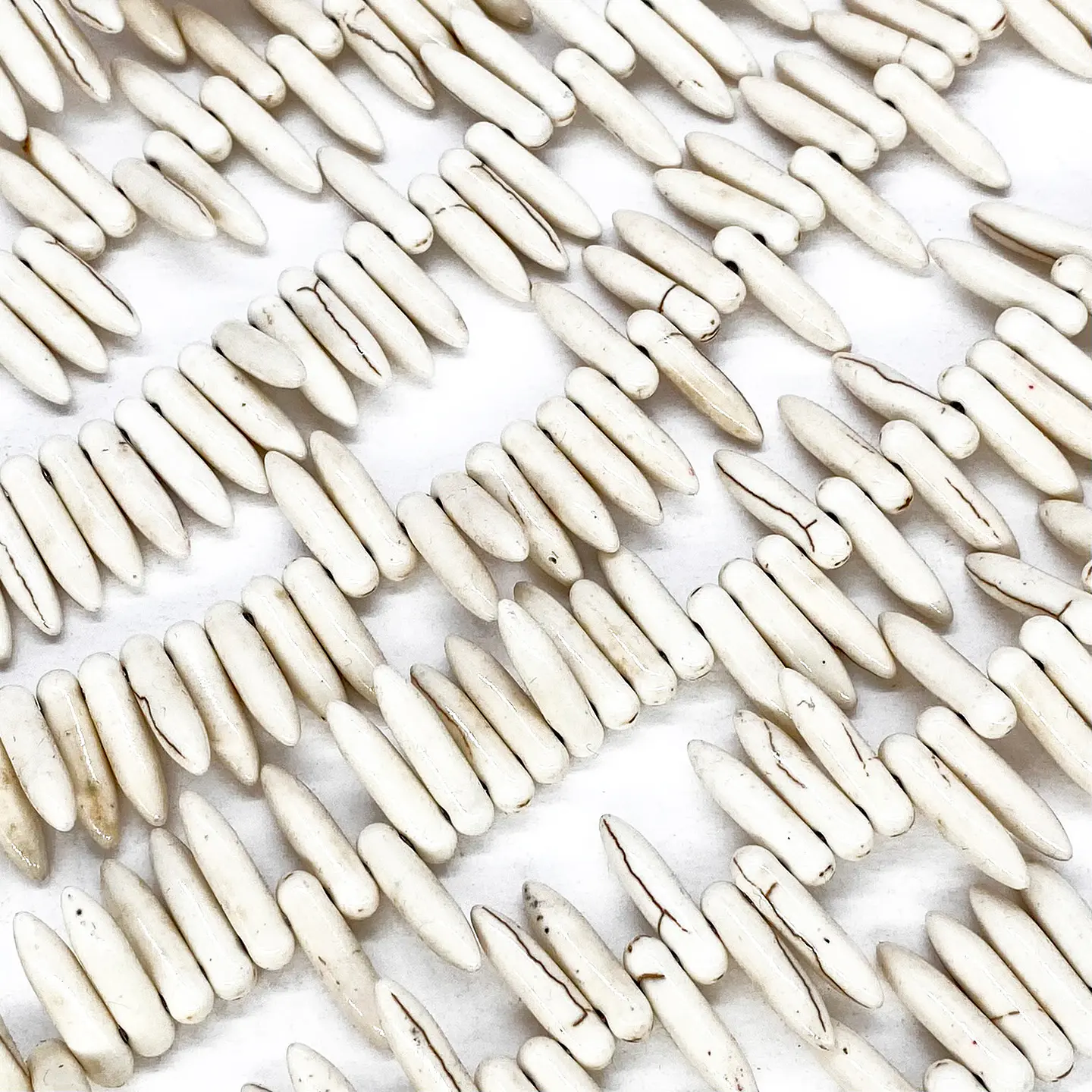 Dije Colmillo Pequeño • Fósil • 5x20 mm 4