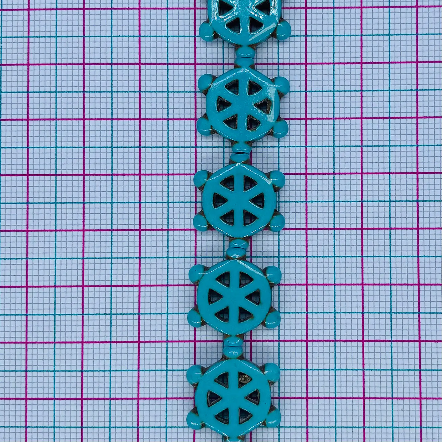 Separador Timón • Fósil • 15x15 mm 2