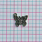 Dije Mariposa Troquelada • Zamak • 20x20 mm - Miniatura 2