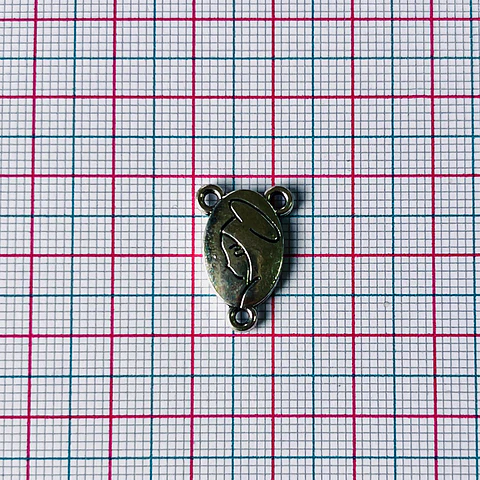 Crucero Virgen de la Paz • Zamak • 13x20 mm